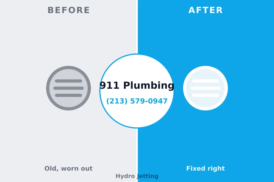 Before and after: plumbing company Auburn, AL